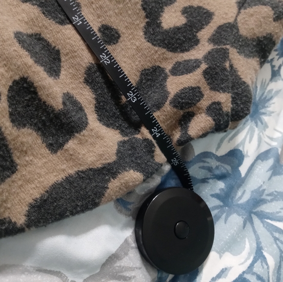 Leopard Print Sweatshirt Hoodie - Picture 5 of 5